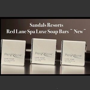Red Lane Spa Zentz~Luxe Soaps with Shea Butter~3~1.75oz Bars NEW Discontinued